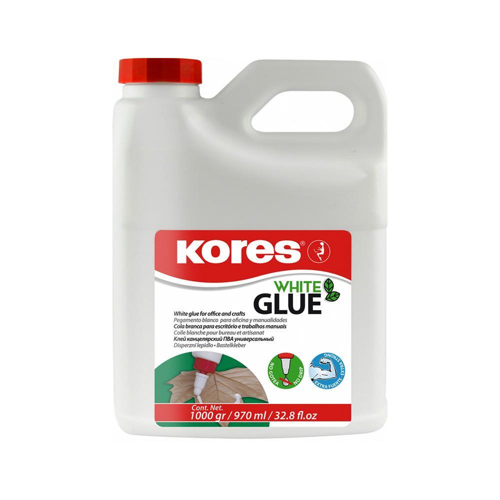 Kores lepidlo White Glue 1000 ml (bílé)