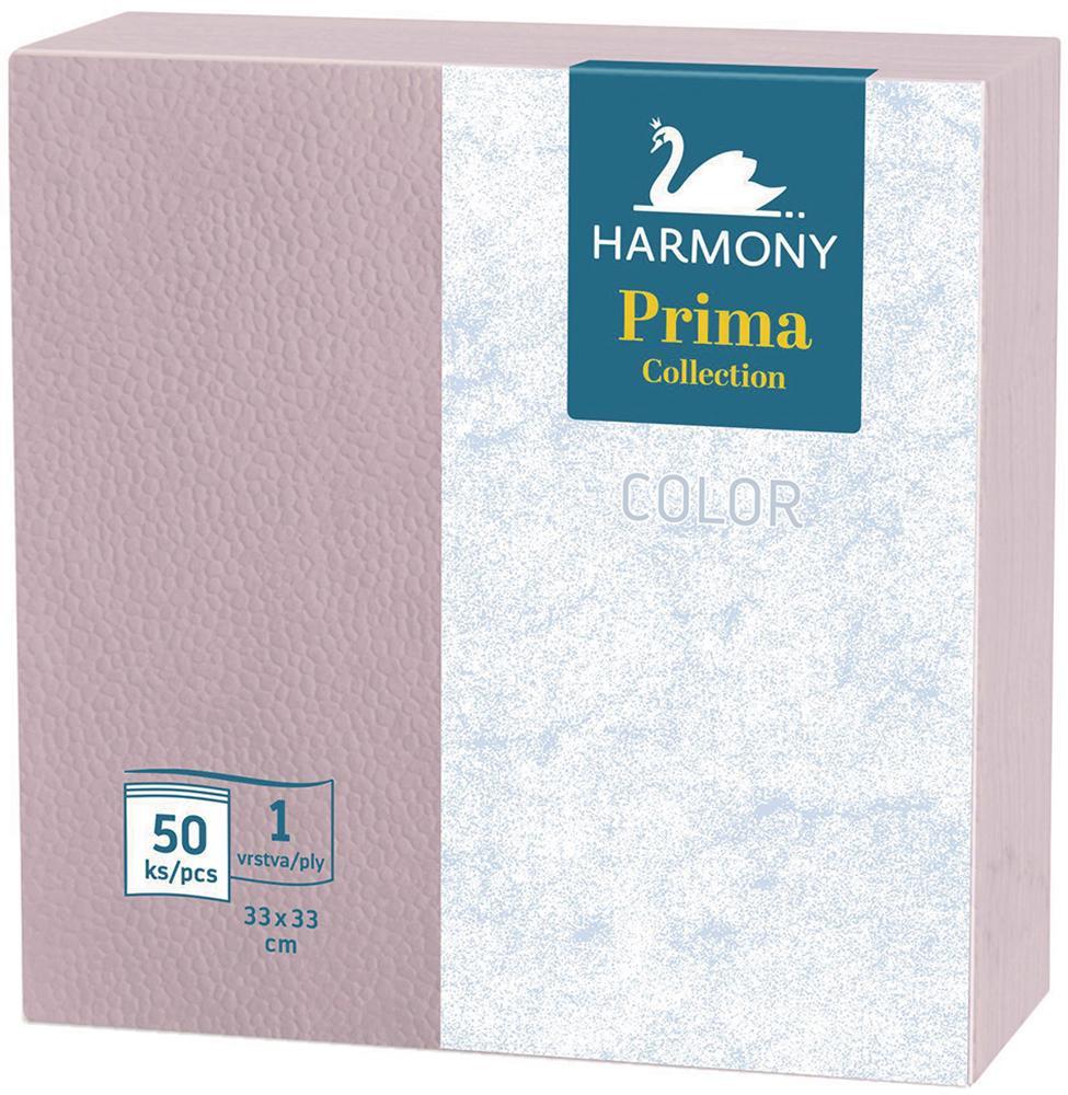 Harmony ubrousky Color 33 x 33 cm fialové / 50 ks