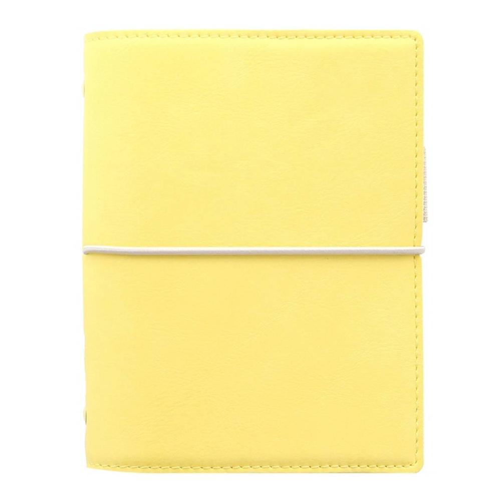 Filofax diář Domino Soft kapesní žlutý