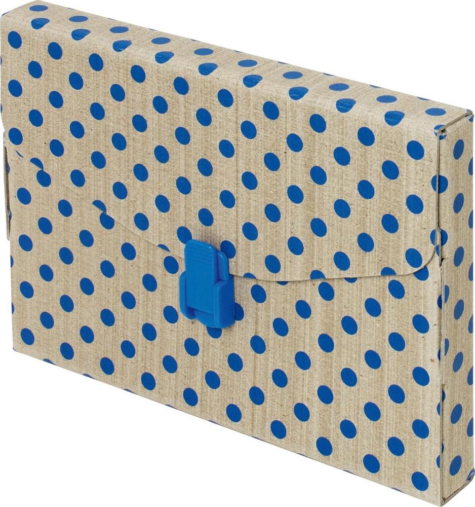 Emba kufřík ELEGANT A5 modrý