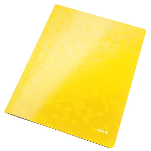 Leitz desky s rychlovazačem WOW A4 žluté