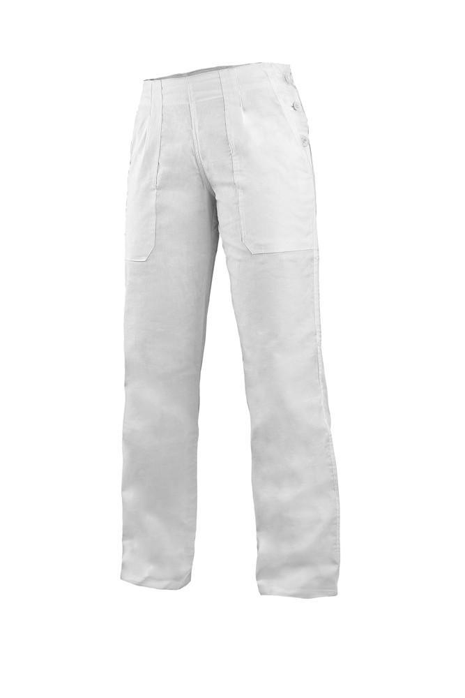 Kalhoty DARJA, dámské, bílé, pas do gumy 