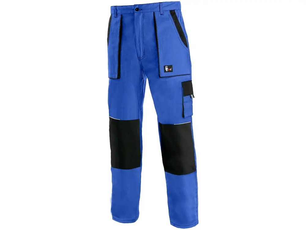 CXS kalhoty LUXY JOSEF, pánské, prodloužené, modro-černé 