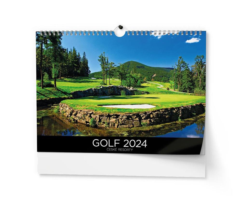 Baloušek Tisk kalendář nástěnný A3 - Golf