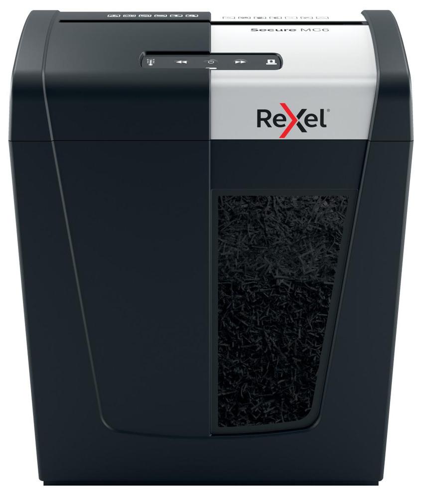 Rexell skartovačka Rexel Secure MC6 Whisper-Shred s mikro řezem