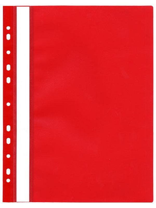 KARTON P+P rychlovazač plastový s euroděrováním červený