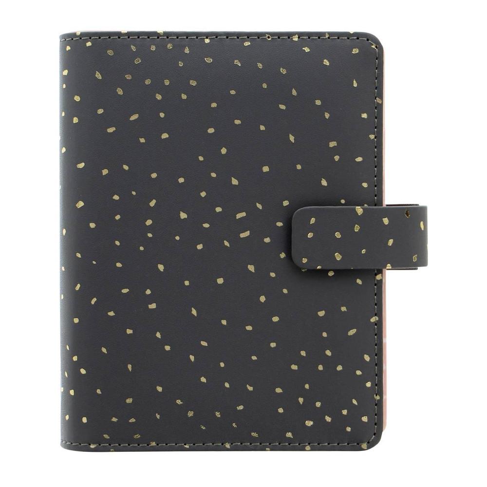 Filofax diář Confetti kapesní, Charcoal