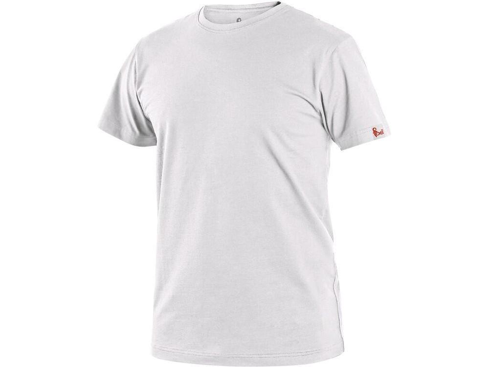 CXS tričko NOLAN, krátký rukáv, bílé 