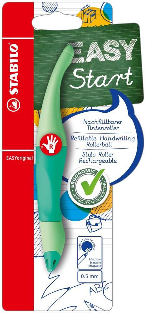 STABILO roller EASYoriginal 0,5 pro praváky pastel mentolová