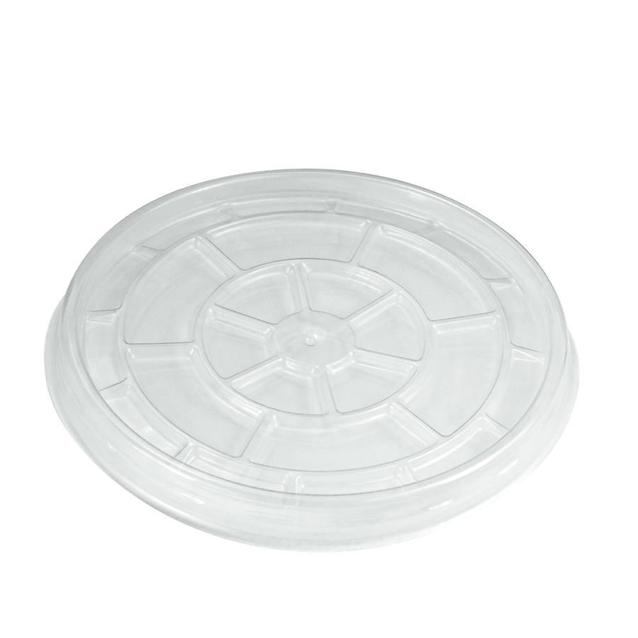 Víčko plastové transparentní PP pro misky termo 330ml /100ks