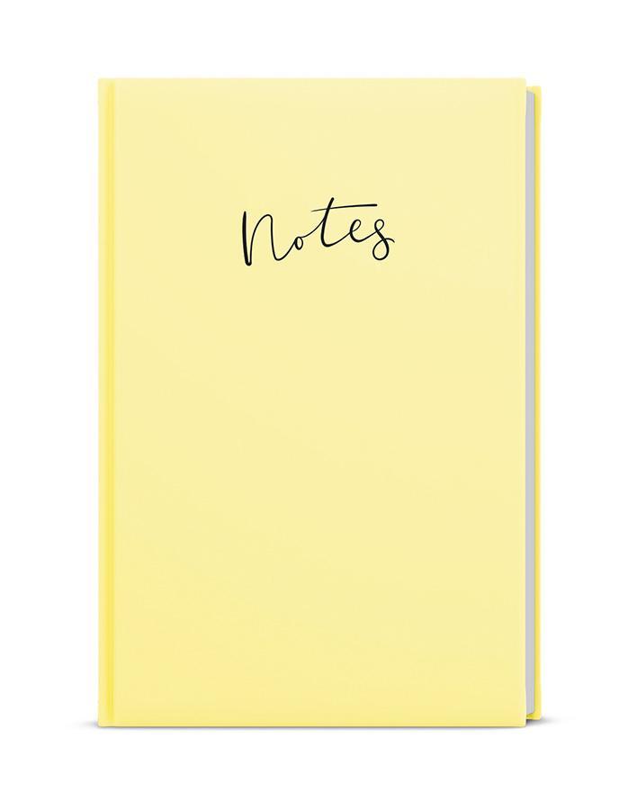 Baloušek Tisk notes linkovaný A5 Pastelo žlutá