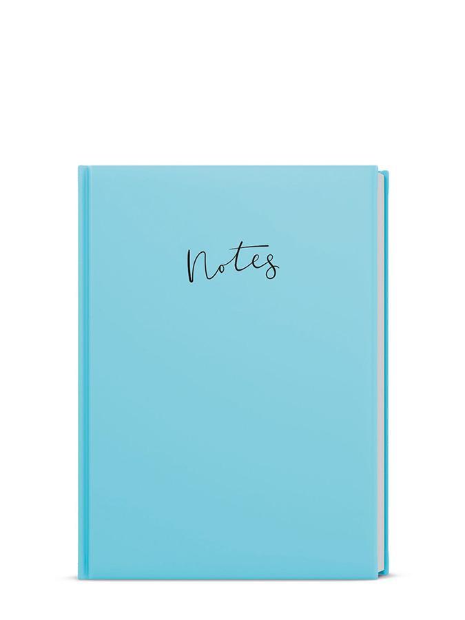 Baloušek Tisk notes linkovaný A6 Pastelo modrá