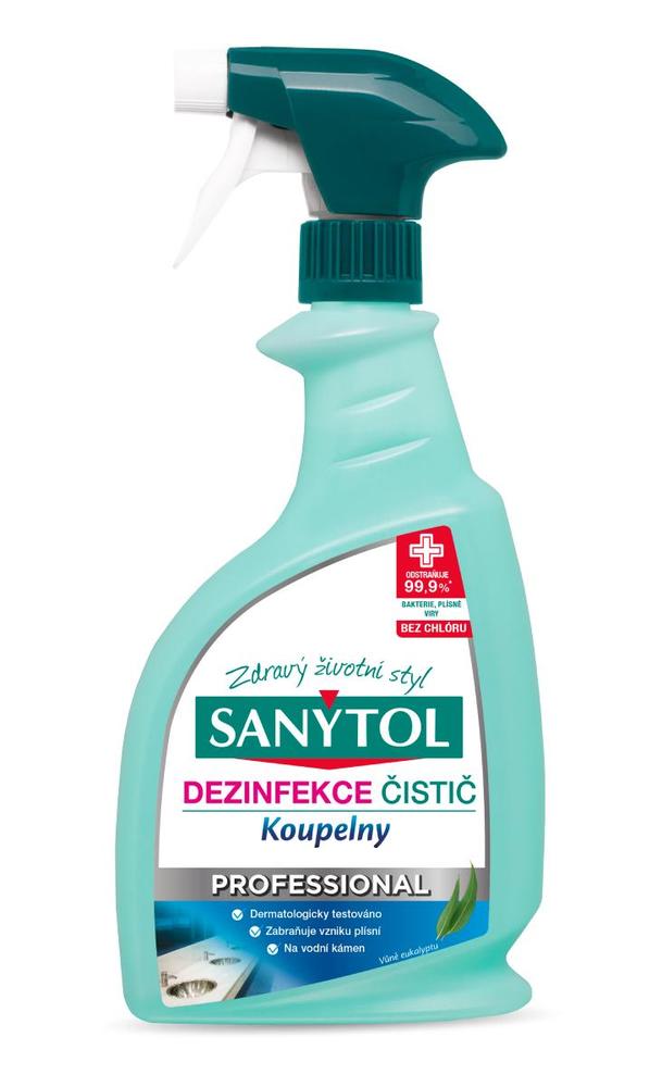Sanytol Professional čistič na koupelny ve spreji 750 ml