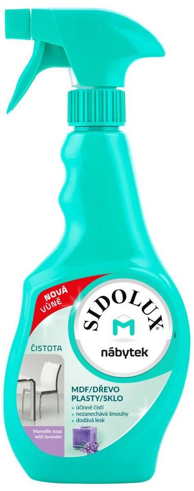 Sidolux M proti prachu Marseil.mýdlo s levandulí 400 ml