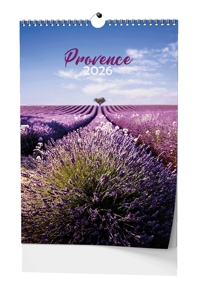 Baloušek Tisk kalendář nástěnný A3 Provence - A3