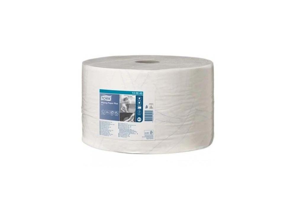 Tork papírová utěrka W1, 2-vrstvá cel. + recykl 510 m, bílá