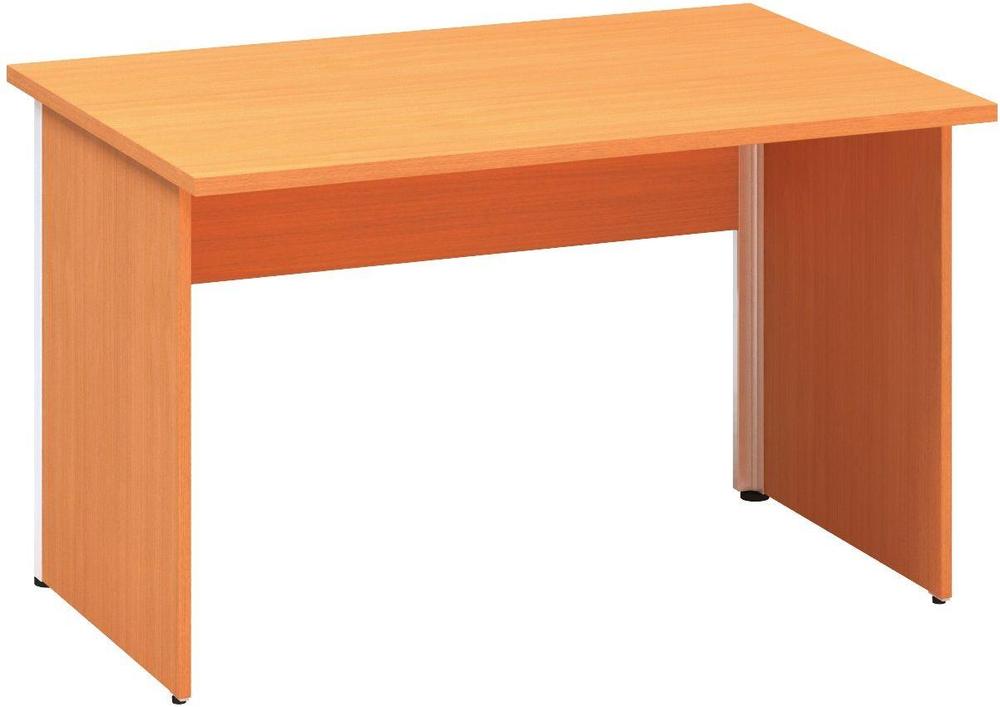 Kancelářský psací stůl ALFA 100 1200 x 800 mm, buk bavaria