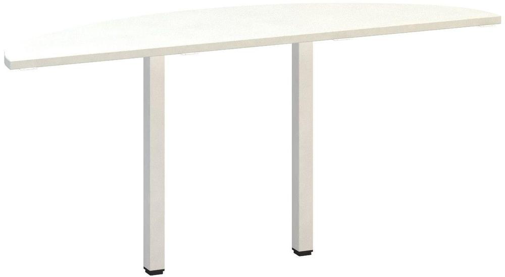 Přídavný stůl ALFA 200 přísed, 1600 mm, bílá / bílá