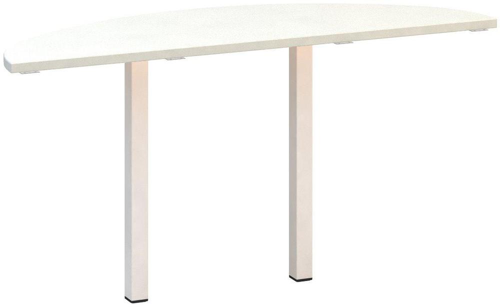 Přídavný stůl ALFA 200 přísed, 1425 mm, bílá / bílá