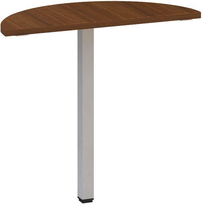 Přídavný stůl ALFA 200 přísed, 800 mm, ořech / šedá