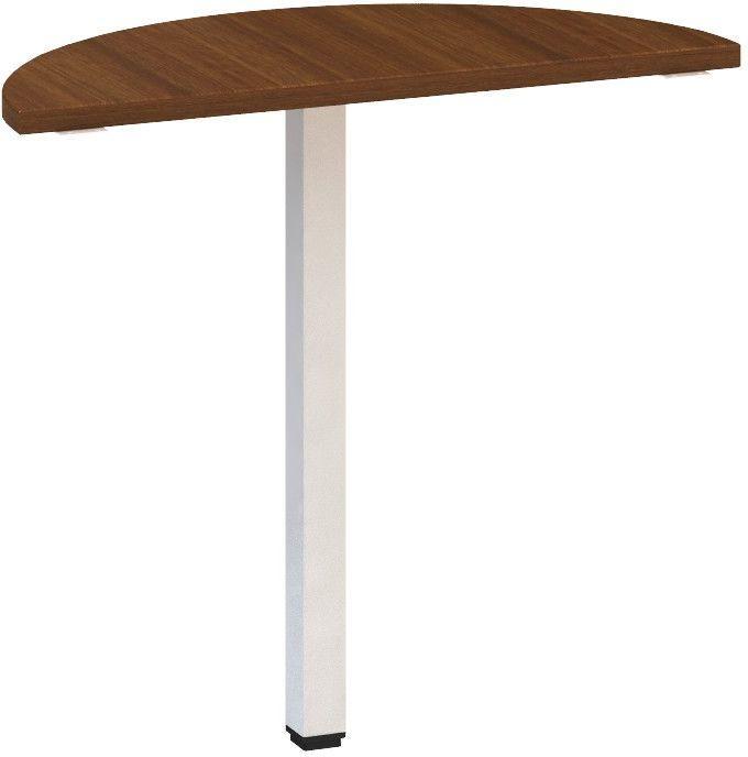 Přídavný stůl ALFA 200 přísed, 800 mm, ořech / bílá