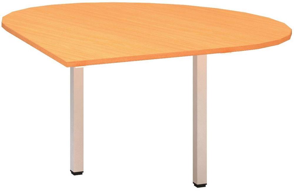 Přídavný stůl ALFA 200 přísed, levý, 1200 mm, buk bavaria / bílá