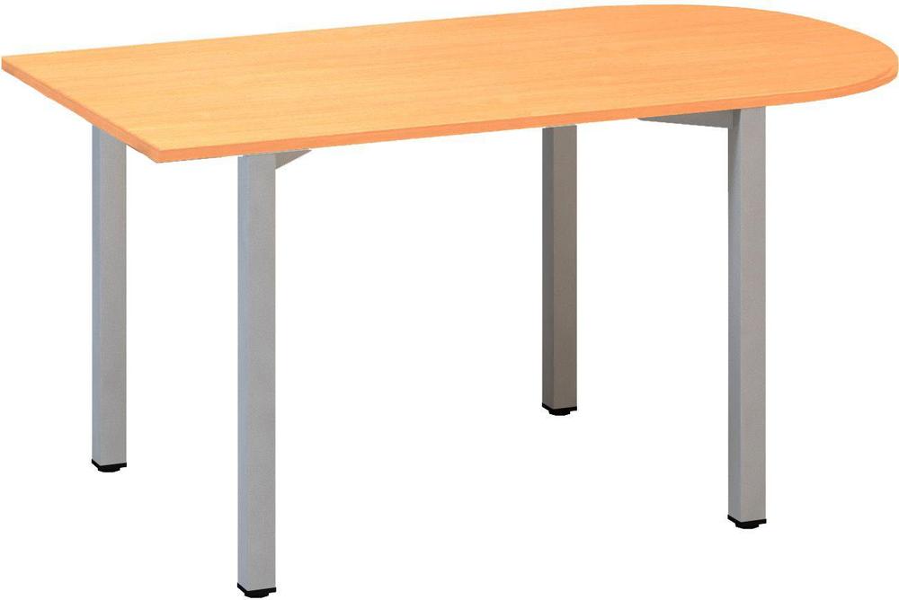 Přídavný stůl ALFA 200 konferenční, 1500 mm, buk bavaria / šedá