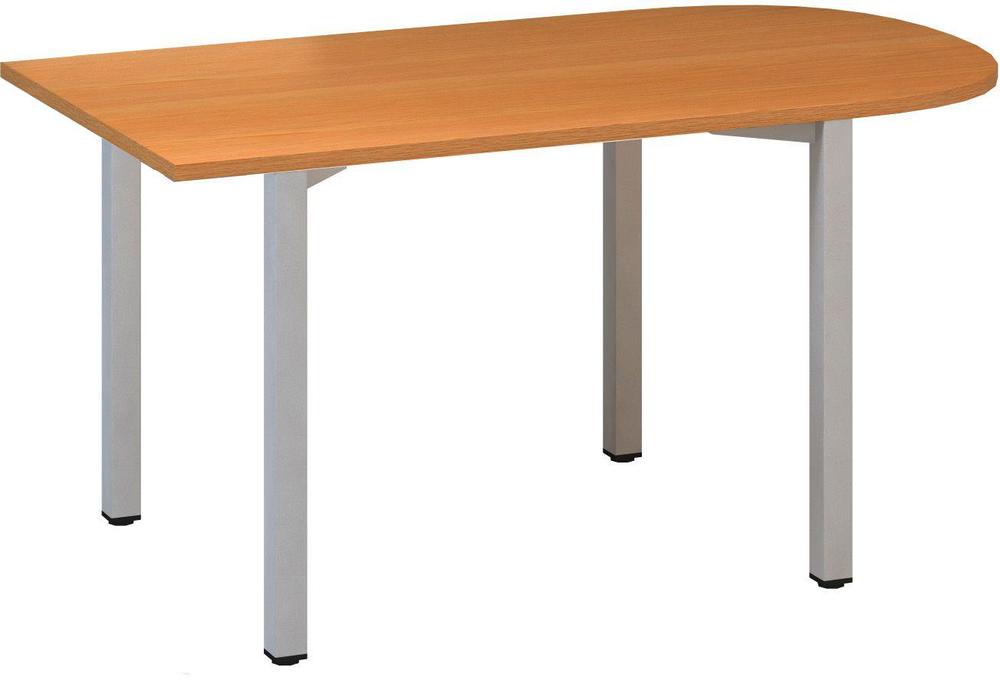 Přídavný stůl ALFA 200 konferenční, 1500 mm, třešeň / šedá