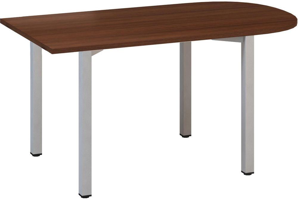 Přídavný stůl ALFA 200 konferenční, 1500 mm, ořech / šedá
