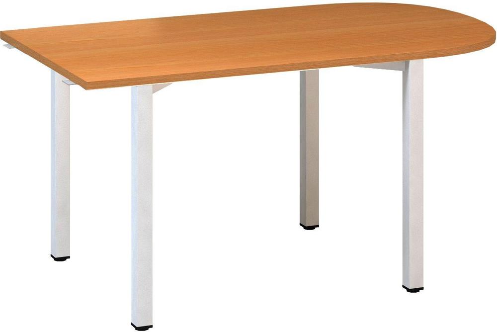 Přídavný stůl ALFA 200 konferenční, 1500 mm, třešeň / bílá