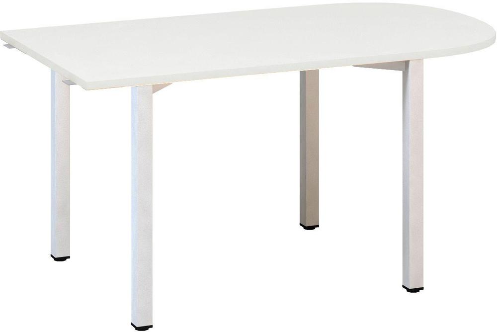 Přídavný stůl ALFA 200 konferenční, 1500 mm, bílá / bílá