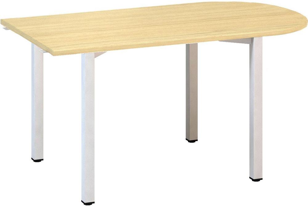 Přídavný stůl ALFA 200 konferenční, 1500 mm, dub vicenza / bílá