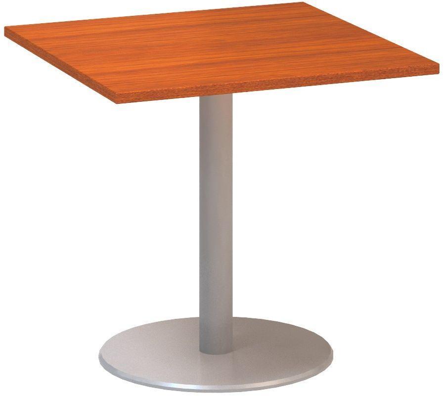 Jednací stůl ALFA 400 konferenční, 800 mm, třešeň / šedá