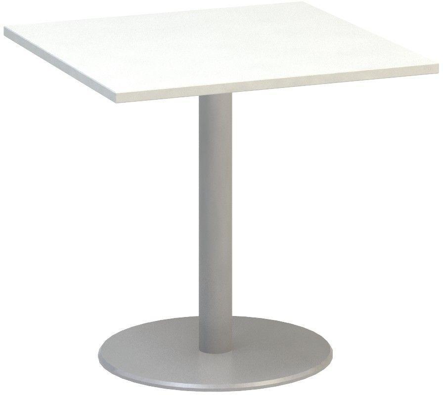 Jednací stůl ALFA 400 konferenční, 800 mm, bílá / šedá