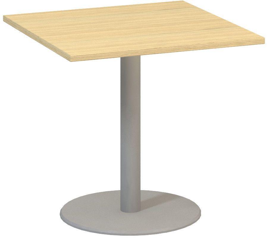 Jednací stůl ALFA 400 konferenční, 800 mm, dub vicenza / šedá