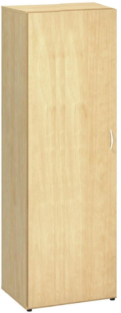 Šatní skříň ALFA 500 šatní výsuv, levé dveře, divoká hruška