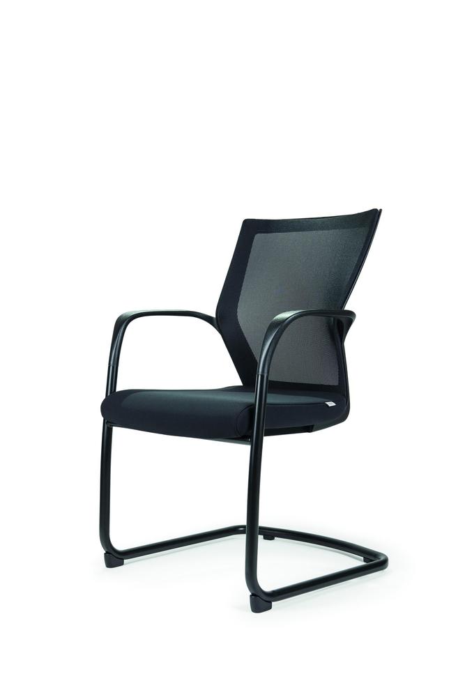 Konferenční židle ALFA SIDIZ černý rám, černá
