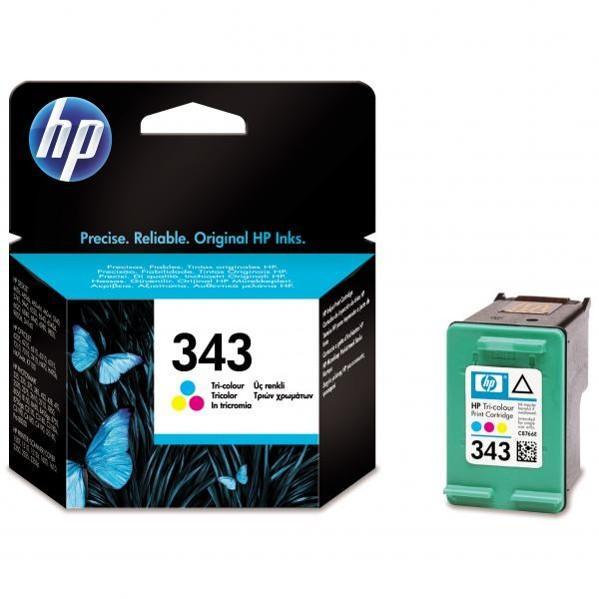 Inkoustové kazety HP C8766EE Photosmart 325, 375, No.343 color