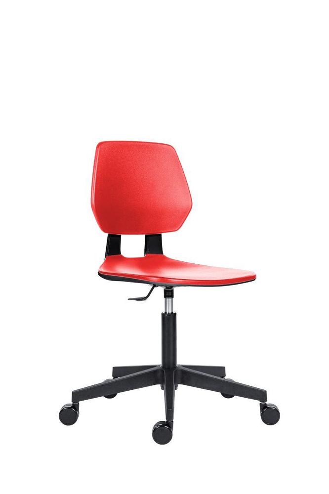 Dílenská židle ALLOY - 1260 plast, červená