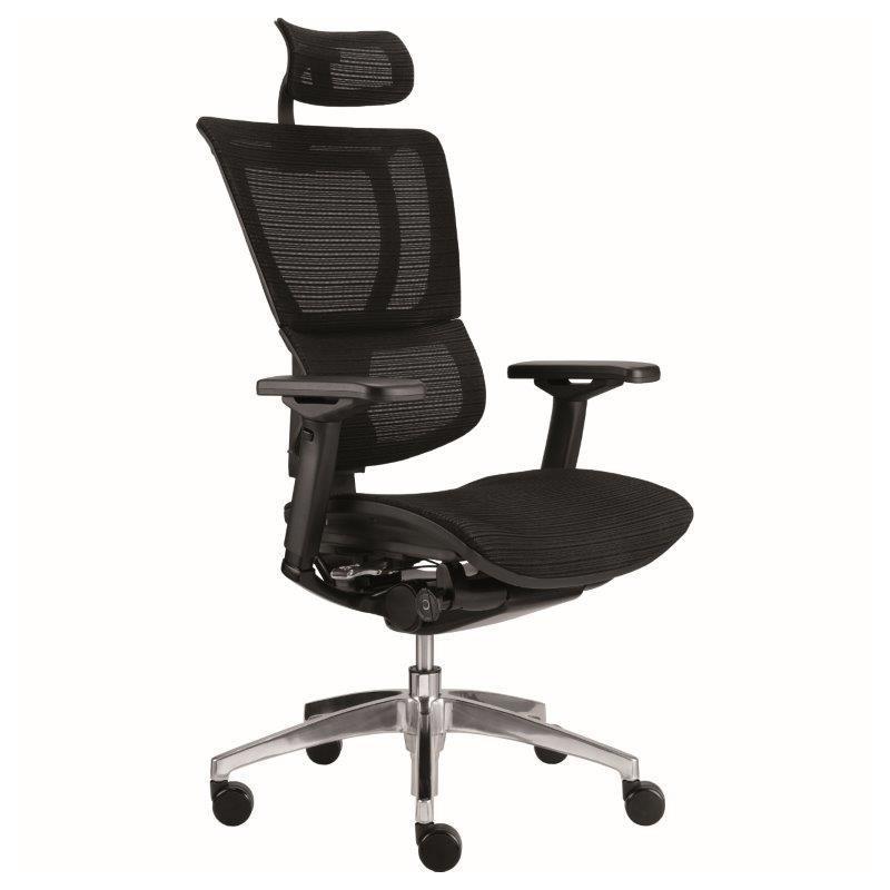Alba kancelářská židle JOO - černá, celosíť, synchro, 2JOO01