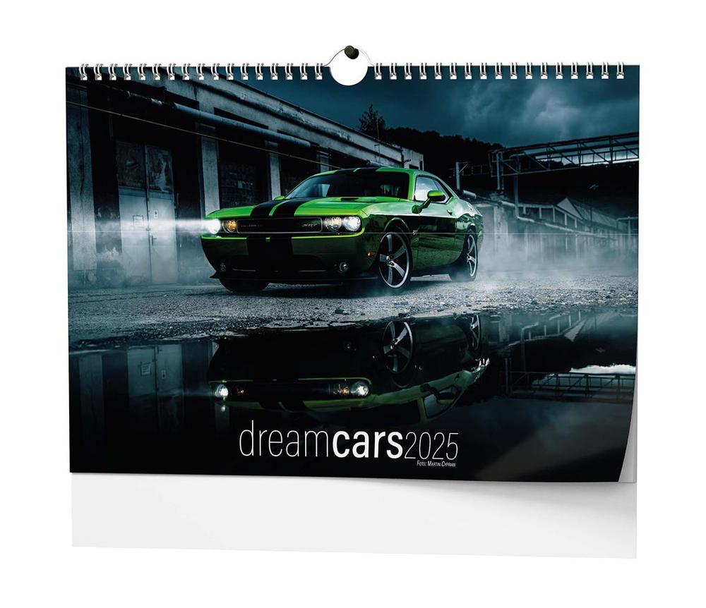 Baloušek Tisk kalendář nástěnný A3 Dream Cars