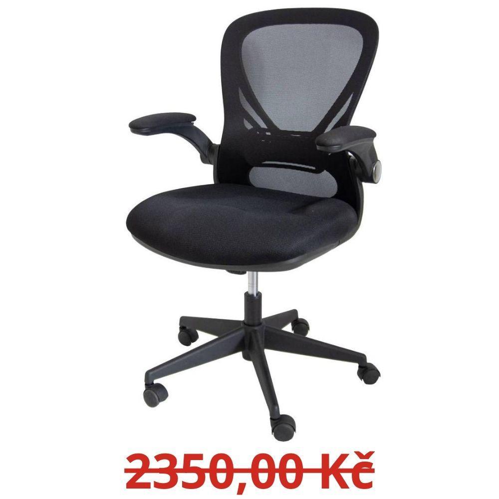 Alba kancelářská židle RUBY - černá, síť, 2BMB001