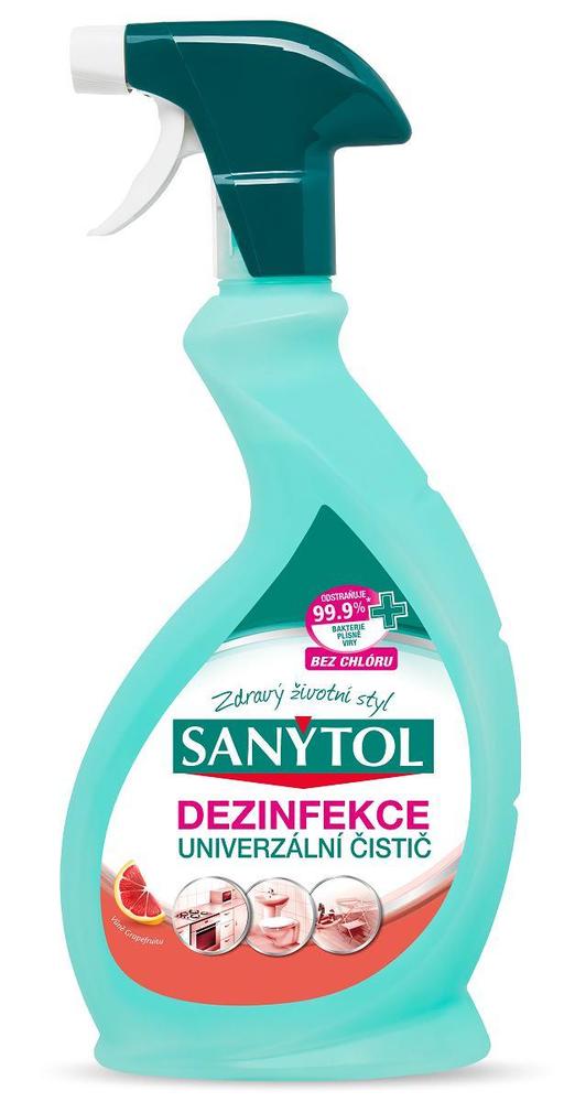 Sanytol univerzální čistič ve spreji 500 ml, grep