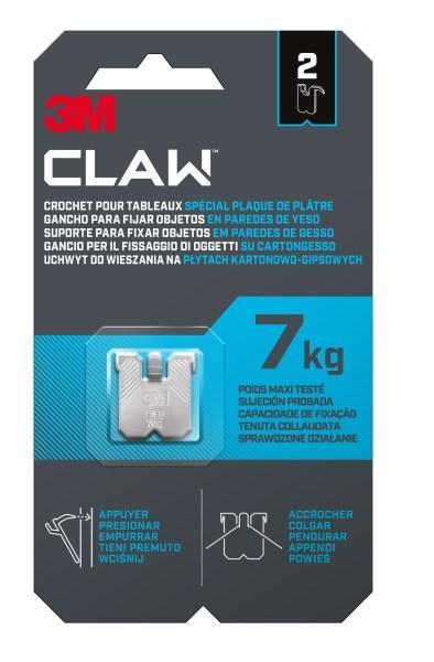 Háček 3M Claw™na sádrokarton 7 kg/2 ks