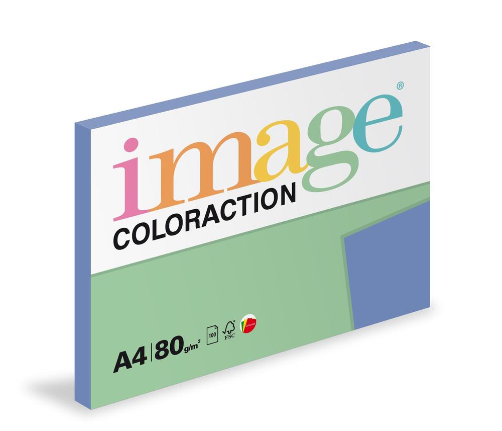 Coloraction papír kopírovací A4 80 g modrá střední 100 listů