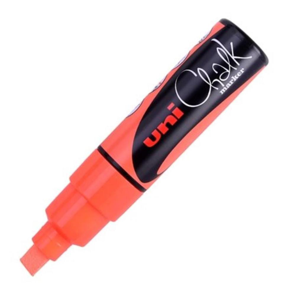 POSCA popisovač křídový UNI PWE-8K 8 mm, fluo-oranžový
