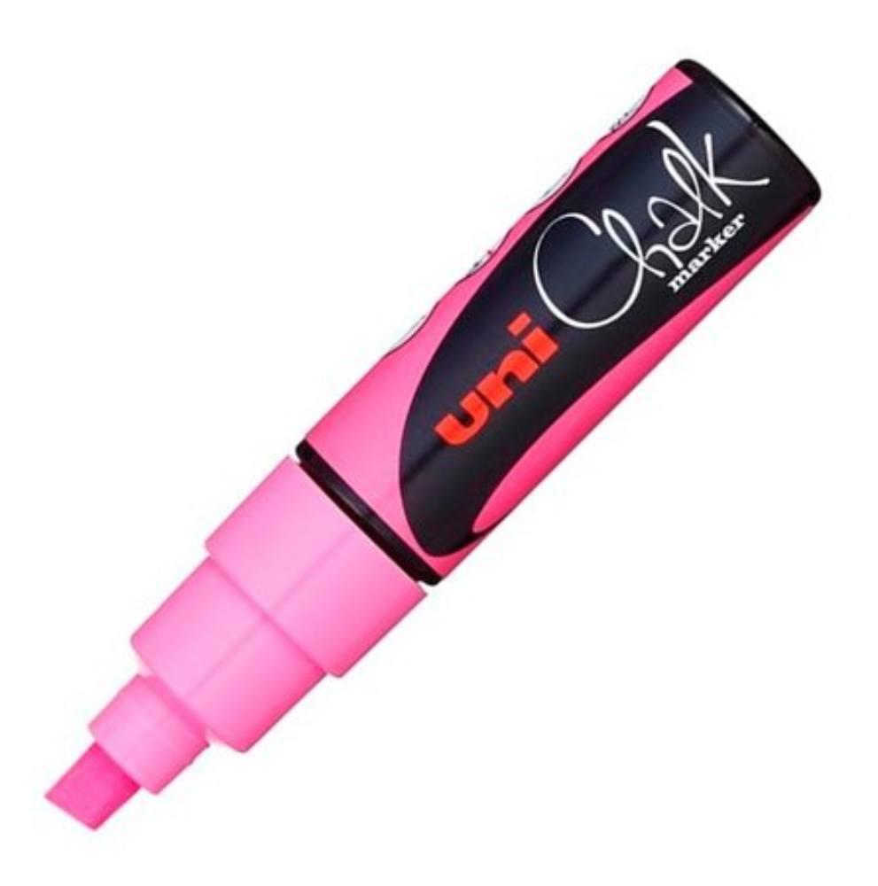 POSCA popisovač křídový UNI PWE-8K 8 mm, fluo-růžový