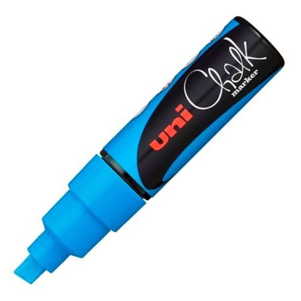 POSCA popisovač křídový UNI PWE-8K 8 mm, světle modrý