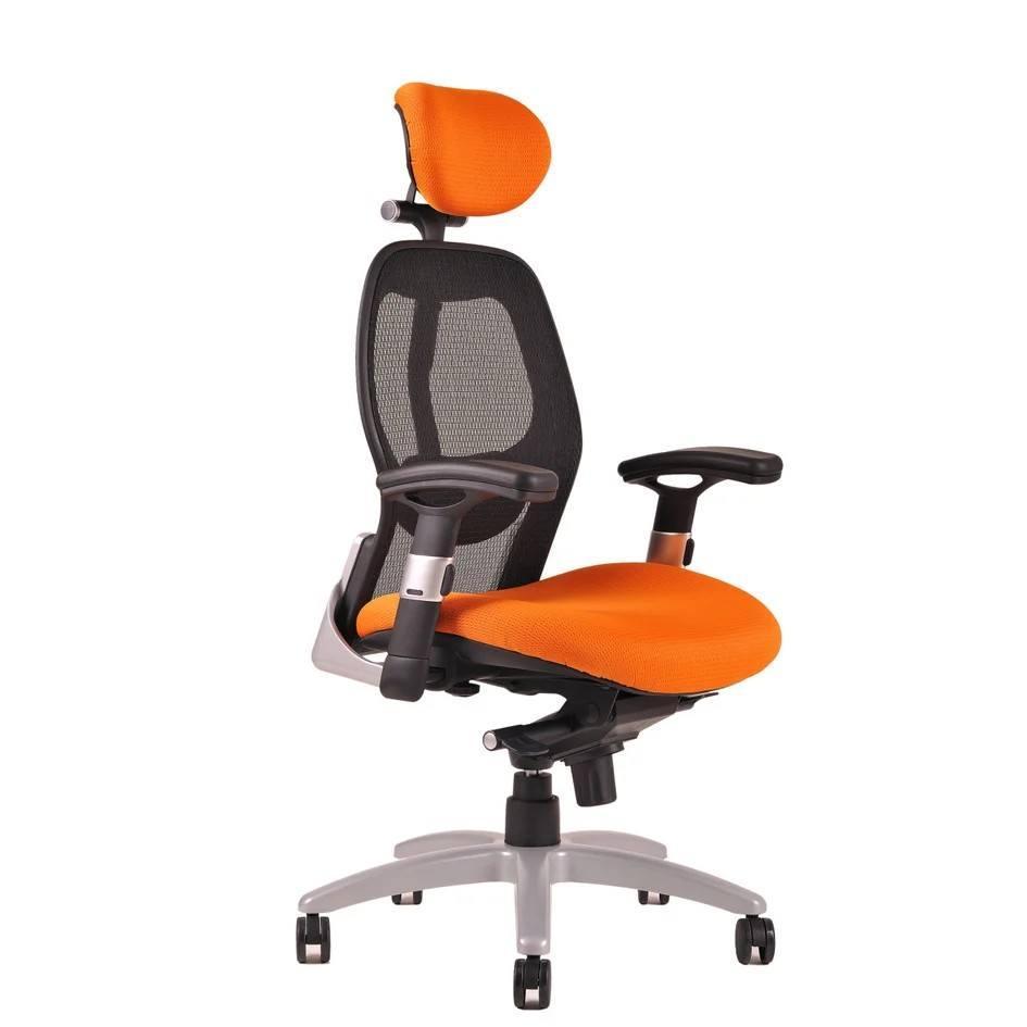 OFFICE PRO s.r.o. kancelářská židle - Saturn Net oranžová