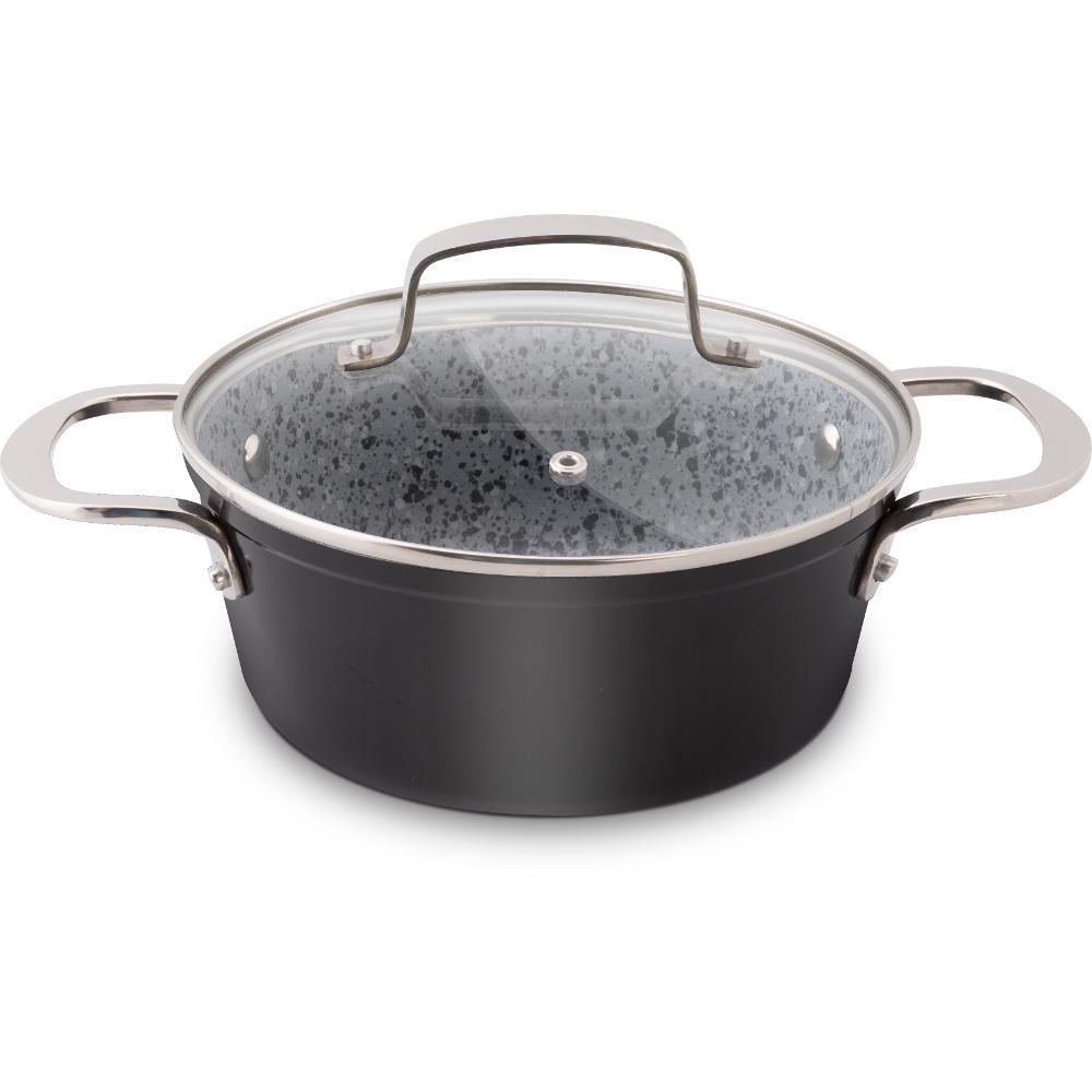 Kastrol s poklicí Granit Lamart LT1252 18 cm
